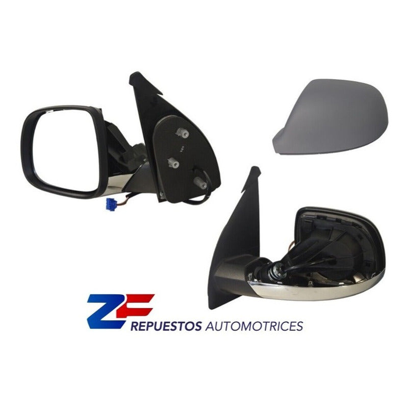 Espejo Eléctrico Base Cromada Volkswagen Amarok / Zofree