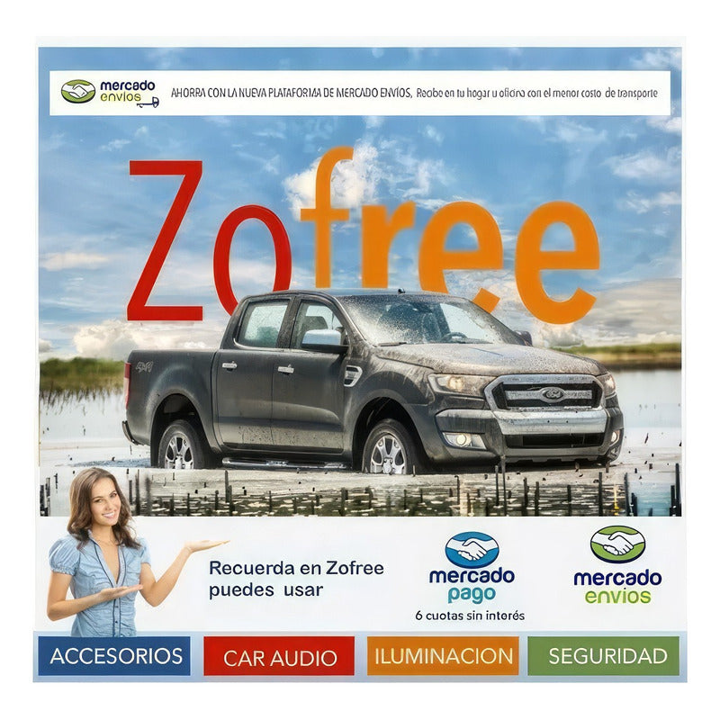 Foco Farol Led Derecho Toyota Prado 2010 Al 2016 / Zofree
