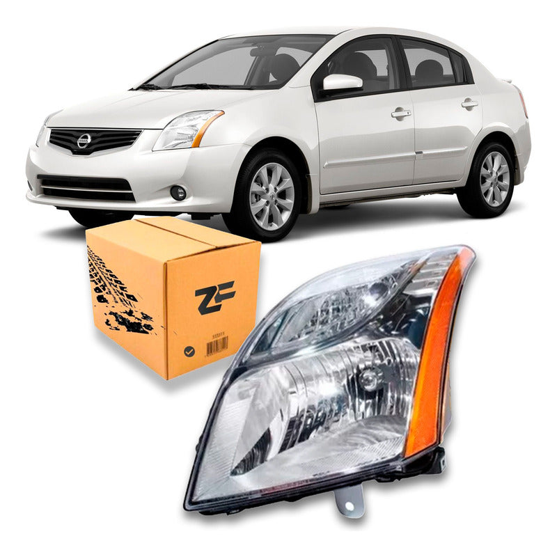 Foco Optico Delantero Nissan Sentra 2010-2012